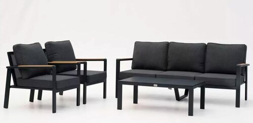 Augusto sofa set (4) antraciet