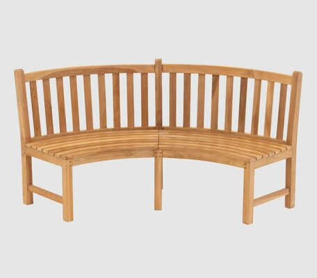 Bank teak Round 200cm