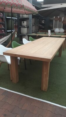 Brecon teak tafel 300x100xH77cm