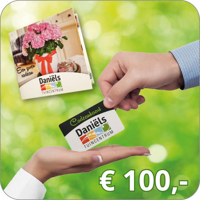 Daniëls-Cadeaukaart €100,-
