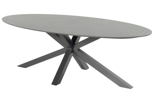 Xander Oval alu ceramic table